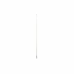 ANTENNE 6DB VEDETTE RA1206 FIBRE EMBASE LAITON CHROMÉ GLOMEX 2,4 M