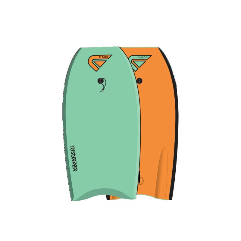 BODYBOARD FLOOD USURPER 39" VERT/ORANGE – Image 2