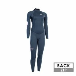 COMBINAISON ION AMAZE ELEMENT SEMIDRY 4/3 BACKZIP FEMME 2021 BLEU