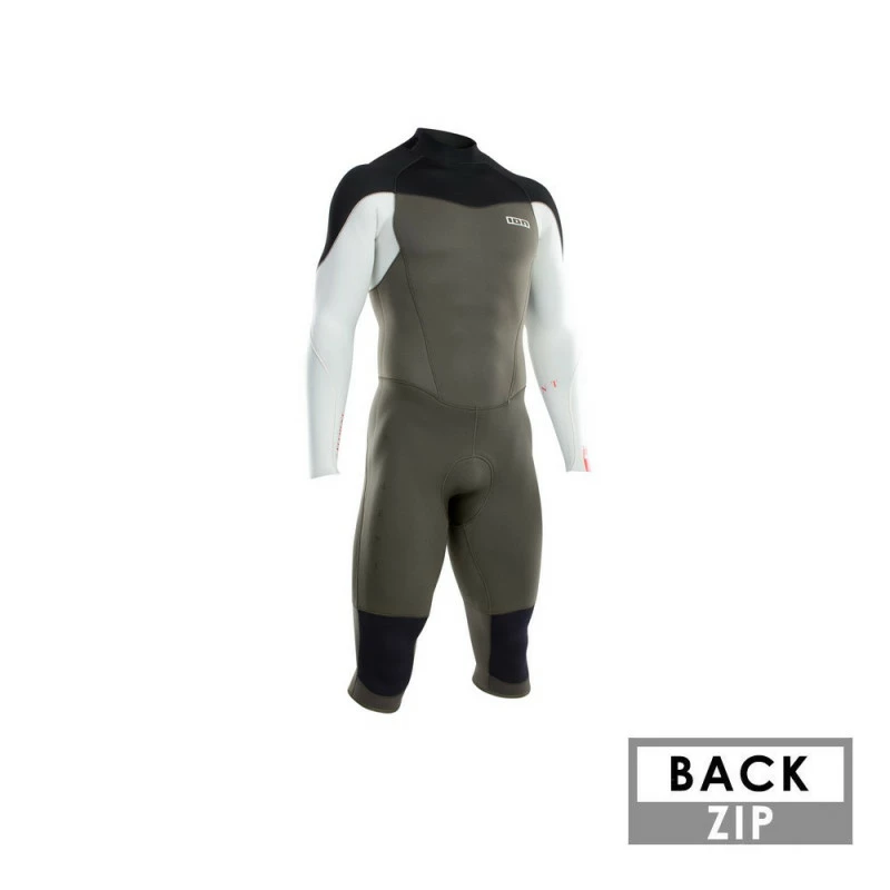 COMBINAISON ION ELEMENT OVERKNEE 4/3 BACKZIP 2021 OLIVE/BLANC/NOIR – Image 2