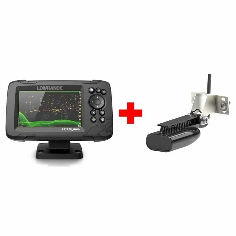 Combinés Sondeurs-GPS HOOK REVEAL 5 Sonde HDI TA 83/200/455/800 KHz - LOWRANCE – Image 2