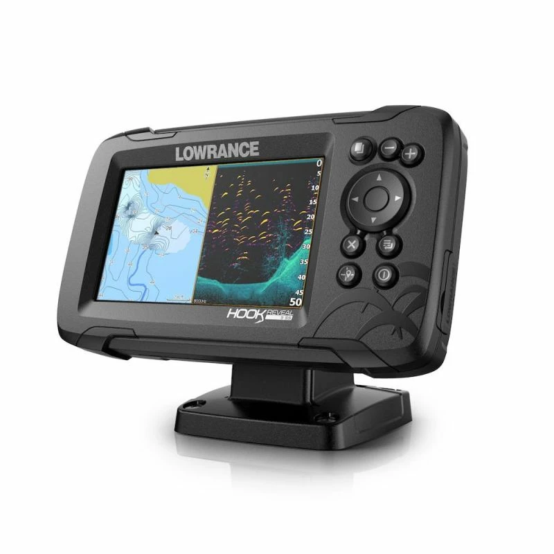 Combinés Sondeurs-GPS HOOK REVEAL 5 Sonde HDI TA 83/200/455/800 KHz - LOWRANCE – Image 5