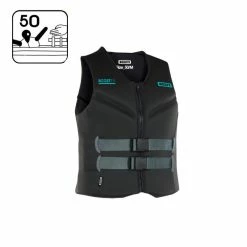 GILET DE FLOTABILITE ION BOOSTER 50 NEWTON FRONTZIP NOIR