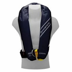 GILET DE SAUVETAGE GONFLABLE AUTOMATIQUE ORANGE MARINE 290N AVEC HARNAIS ESSENTIAL Navy -