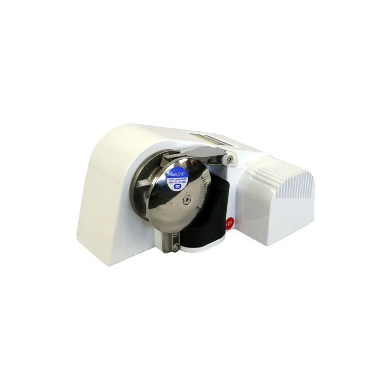 GUINDEAU ÉLECTRIQUE 1100W 12V - INOX - 8MM DIN/ISO HORIZONTAL SANS POUPÉ - ORANGEMARINE