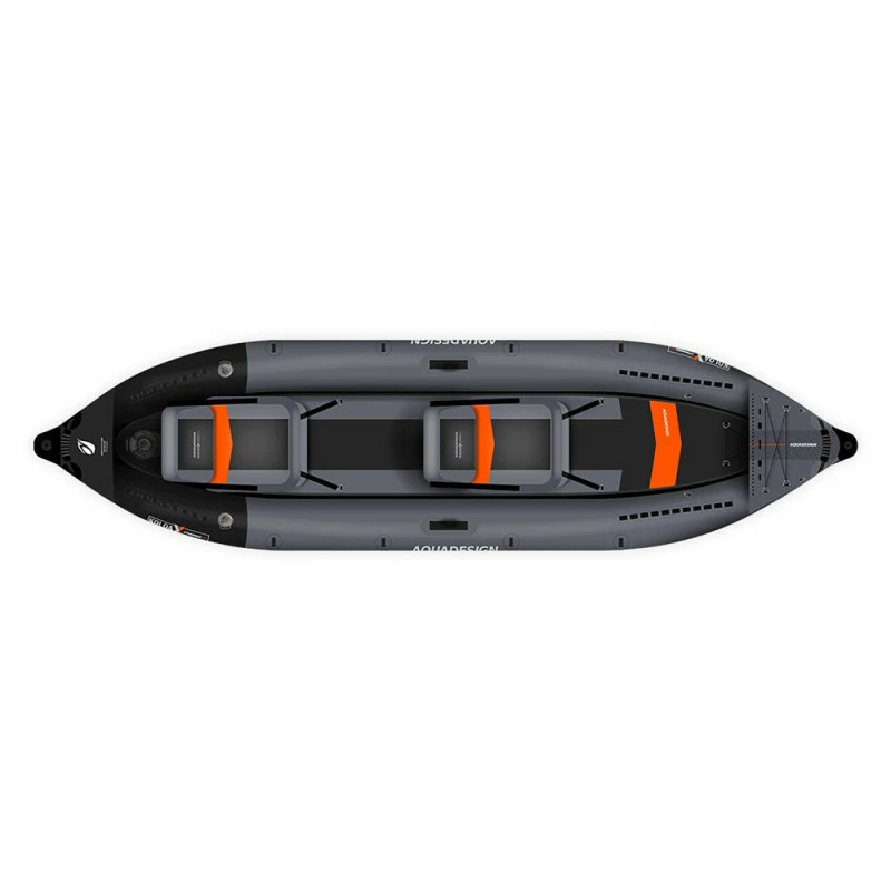 Kayak Gonflable Aqua Design Xperience 360 2 Personnes – Image 3