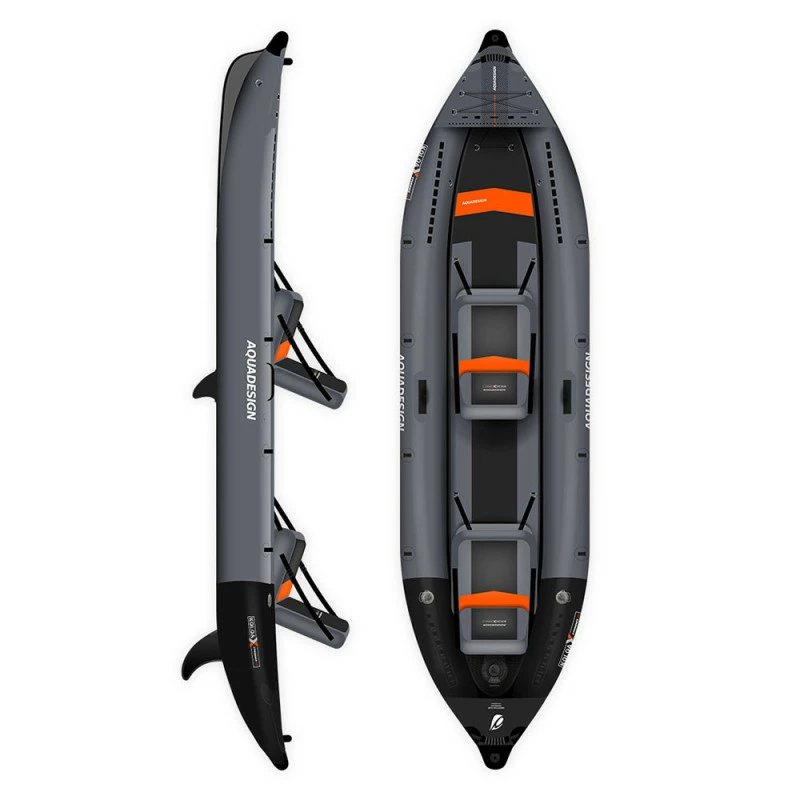 Kayak Gonflable Aqua Design Xperience 360 2 Personnes