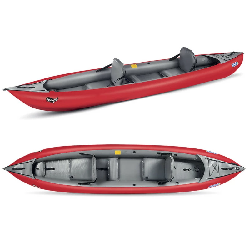 KAYAK GUMOTEX THAYA 2 PLACES CONVERTIBLE ROUGE – Image 2
