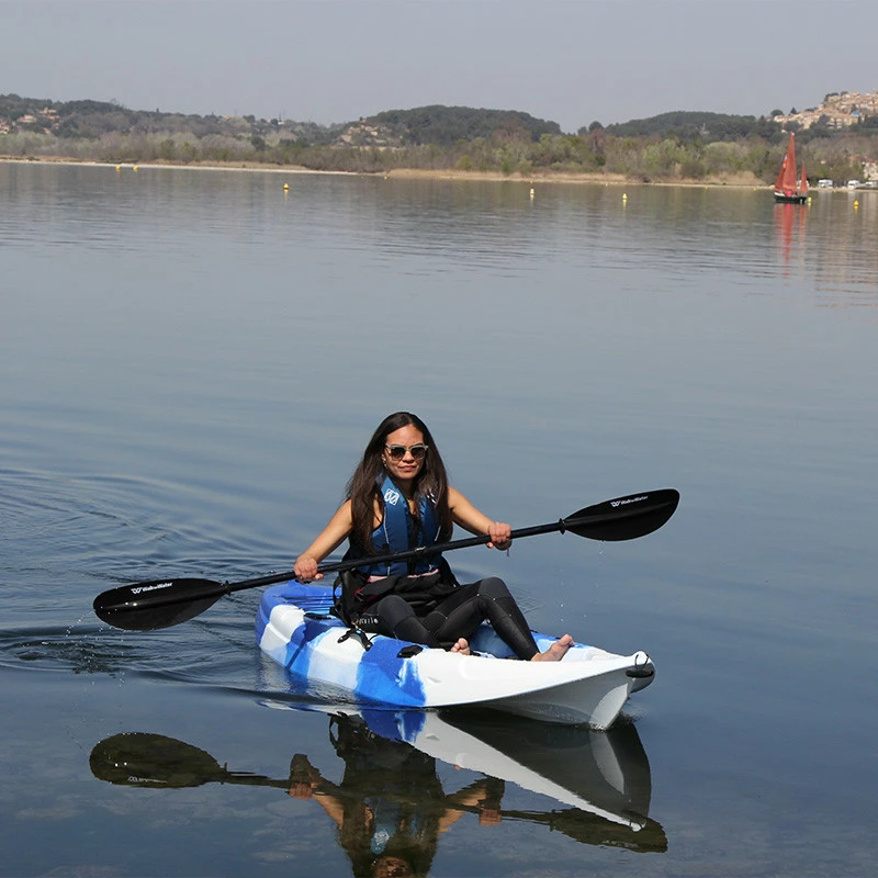 KAYAK MARGOUILLET SIT ON TOP 1 PLACE ANGLER BLEU ET BLANC – Image 8
