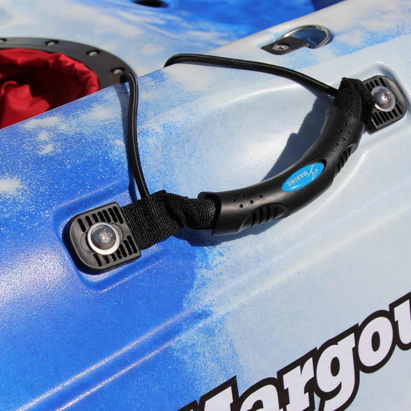 KAYAK MARGOUILLET SIT ON TOP 1 PLACE ANGLER BLEU ET BLANC – Image 9