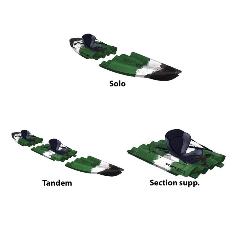 KAYAK MODULABLE SPECIAL PECHE POINT 65°N TEQUILA GTX ANGLER DUO – Image 3