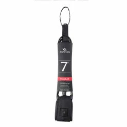 LEASH RIP CURL REG LEASH SURF GRIP NOIR 8.0
