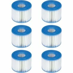 LOT DE 6 FILTRE INTEX S1 POUR SPA