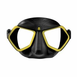 MASQUE OMER WOLF NOIR/JAUNE