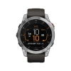 Montre EPIX (Gen2) Acier, Silver Avec Bracelet Gris - GARMIN