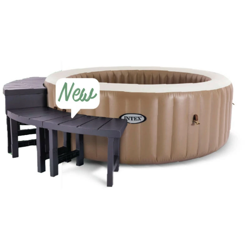 Intex PACK 4 PIECES 2 MEDIUM + 2 HAUTES ENTOURAGE SPA 4 PLACES ROND – Image 2