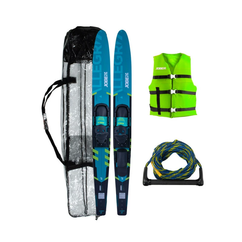 Pack Ski Nautique Jobe Allegre Combo Ski Teal 59 – Image 2