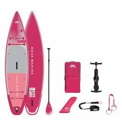 PADDLE GONFLABLE AQUA MARINA CORAL 11.6 TOURING RASPBERRY 2023