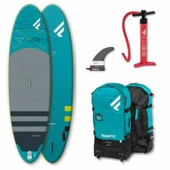 PADDLE GONFLABLE FANATIC FLY AIR 10.4 PREMIUM SAC + POMPE