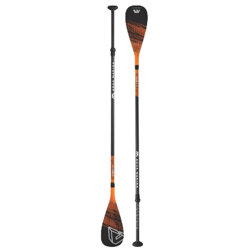 PAGAIE SUP AQUA MARINA CARBON X 100% CARBONE VARIO 2 PARTIES 2022 – Image 2