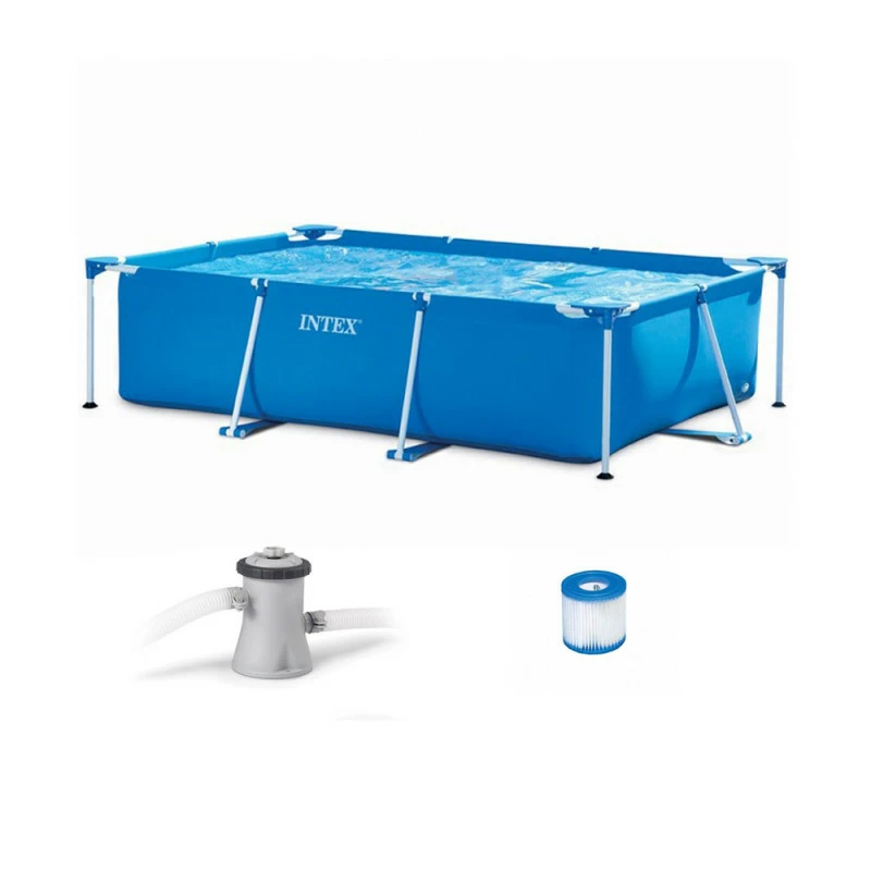 PISCINE TUBULAIRE INTEX METAL FRAME 3,00 X 2,00 X 0,75 M – Image 2