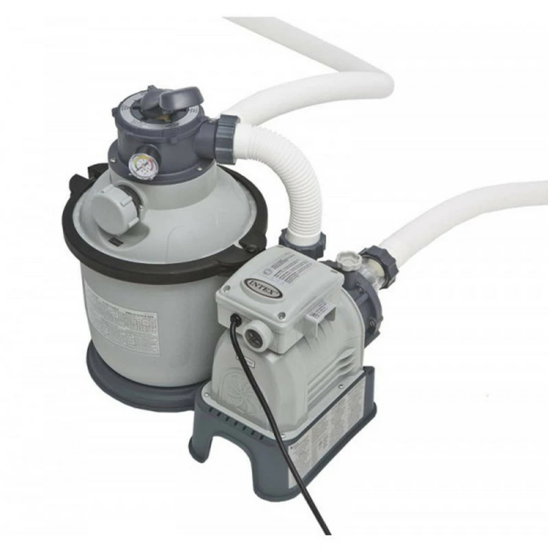 PISCINE TUBULAIRE RONDE INTEX PVC GRAPHITE 4.78 X 1.24 M – Image 3