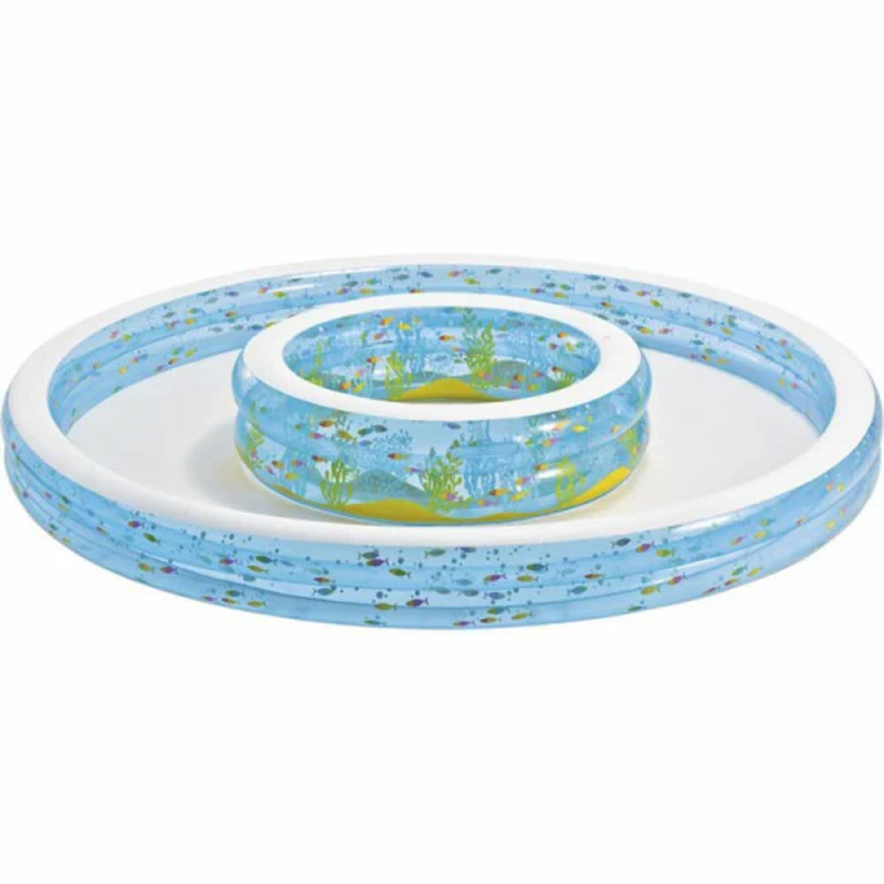 PISCINEDOUBLE BASSIN INTEX WISHING WELL POOL