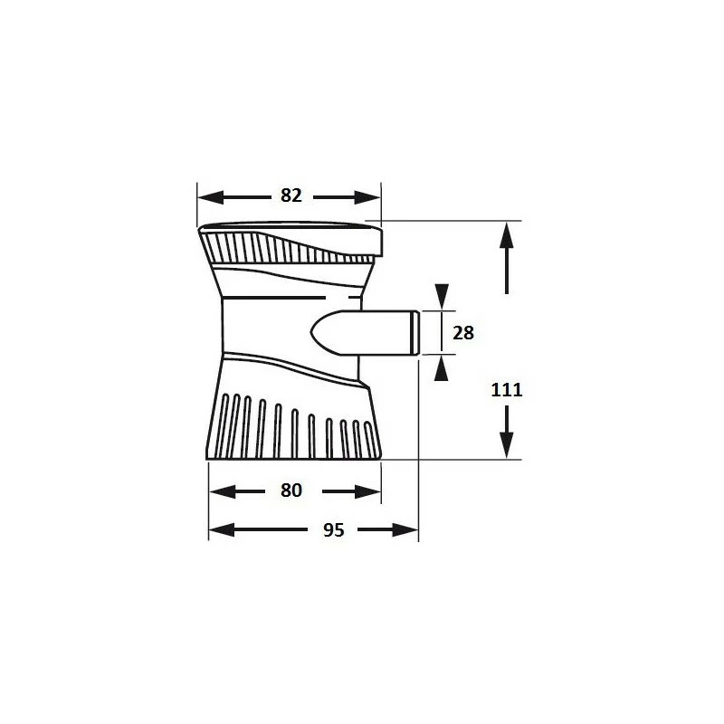 POMPE DE CALE ATTWOOD IMMERGÉE TSUNAMI 12V T800 – Image 4