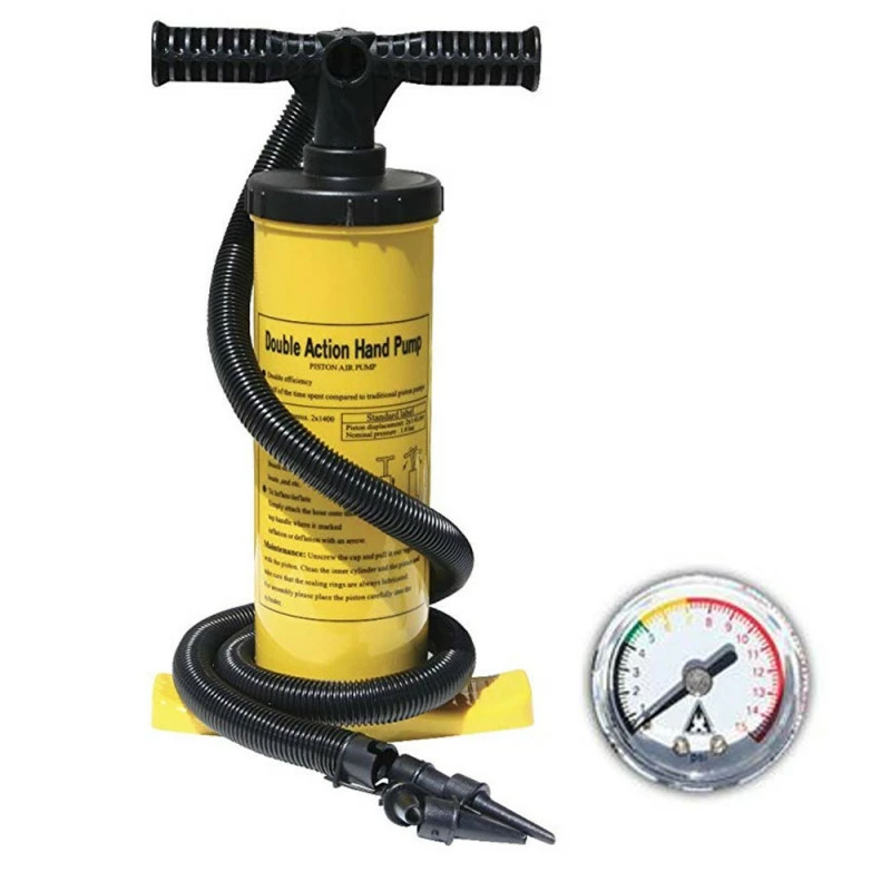 POMPE DOUBLE ACTION AVEC MANOMETRE ADVANCED ELEMENTS