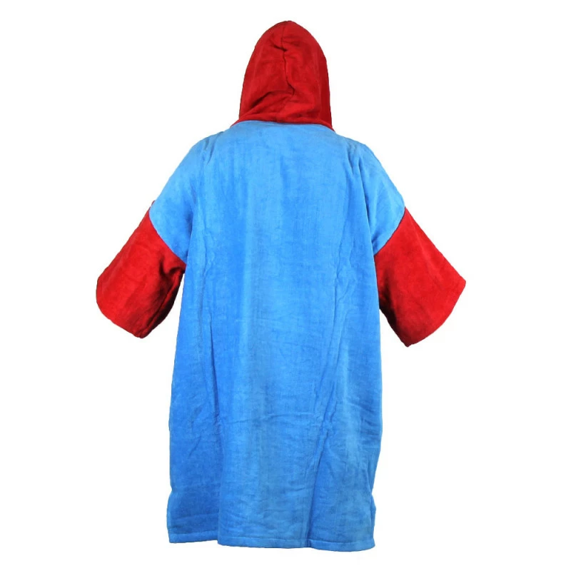 Poncho Howzit Rouge/bleu – Image 5