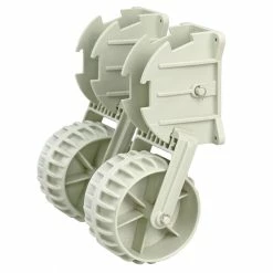 ROUES DE TRANSPORT RETRACTABLES PLASTIMO POUR ANNEXE