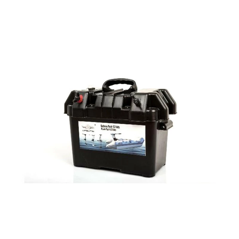 STATION DE PUISSANCE : COFFRET + BATTERIE 12V HASWING 100AH – Image 2