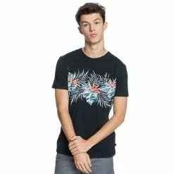 T-SHIRT QUIKSILVER PARADISE EXPRESS NOIR