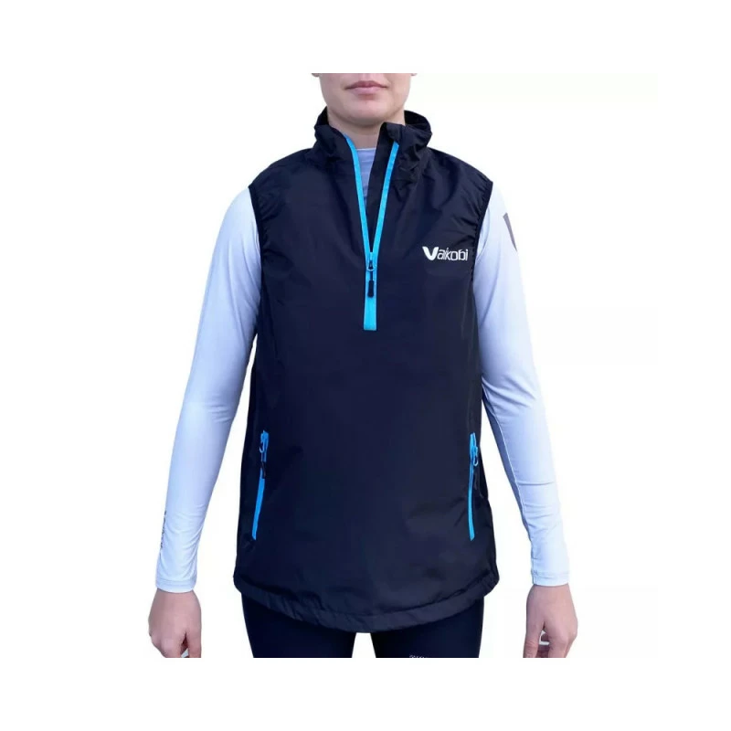 Veste 1/2 Zip VDRY PERFORMANCE Noir VAIKOBI – Image 3